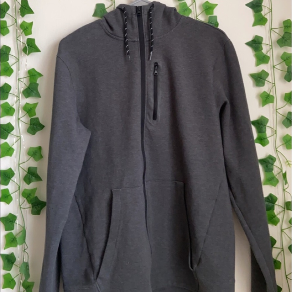 Grey hoodie